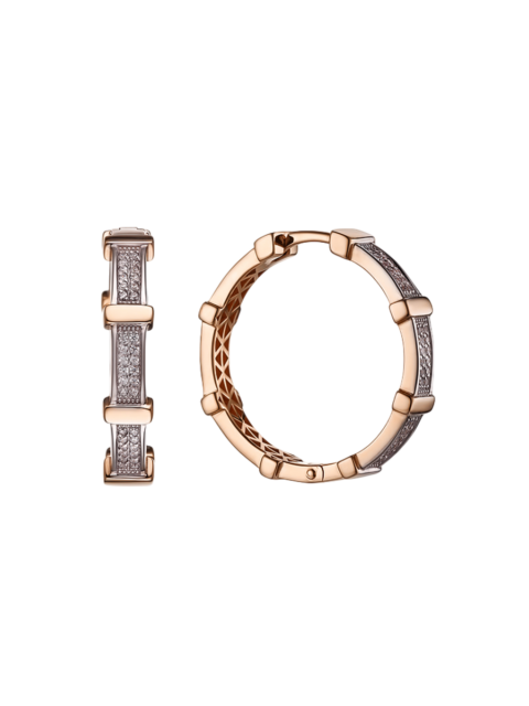 Серьги золотые 585 пробы красное золото