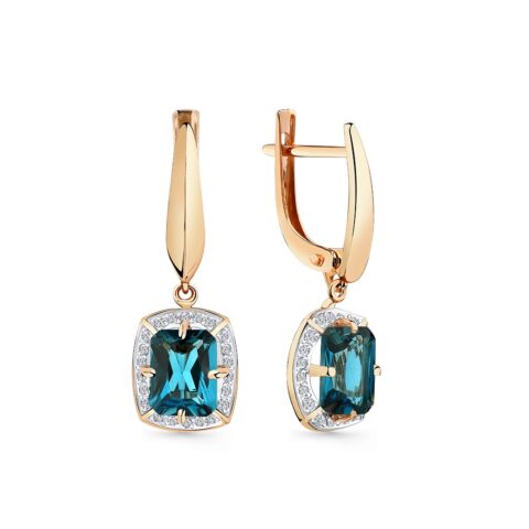 Серьги из золота 585 пробы