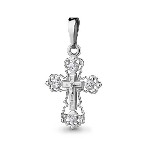 Крест из серебра 925 пробы