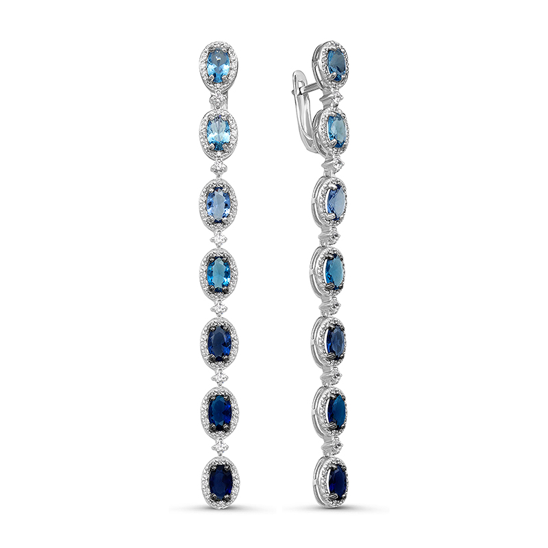 Серьги из серебра 925 пробы