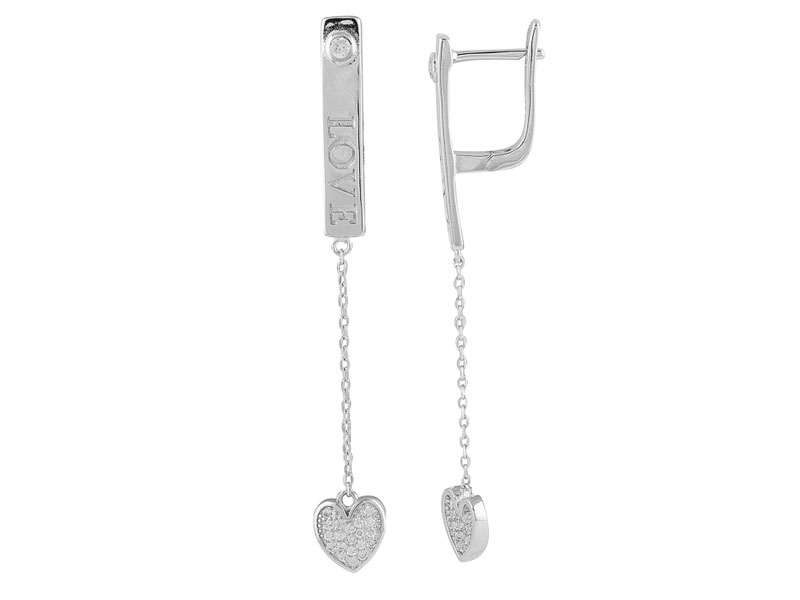 Серьги из серебра 925 пробы