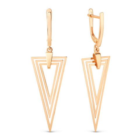 Серьги из золота 585 пробы