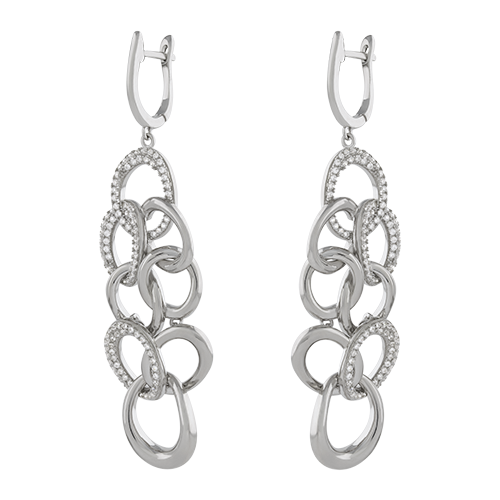 Серьги из серебра 925 пробы