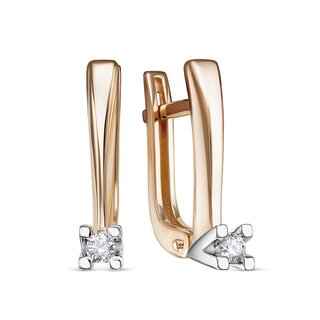 Серьги из золота 585 пробы