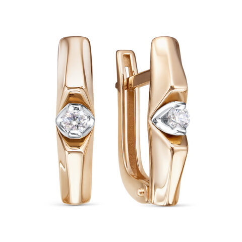 Серьги из золота 585 пробы