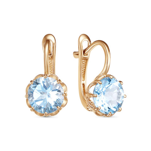 Серьги из золота 585 пробы
