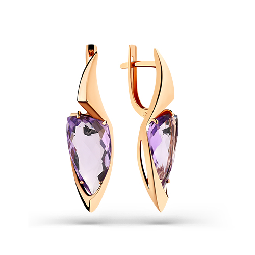 Серьги из золота 585 пробы