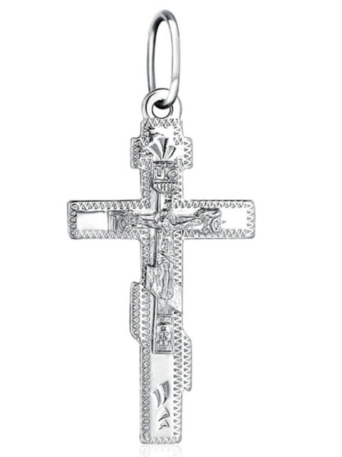 Крест из серебра 925 пробы