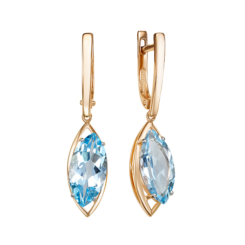 Серьги из золота 585 пробы