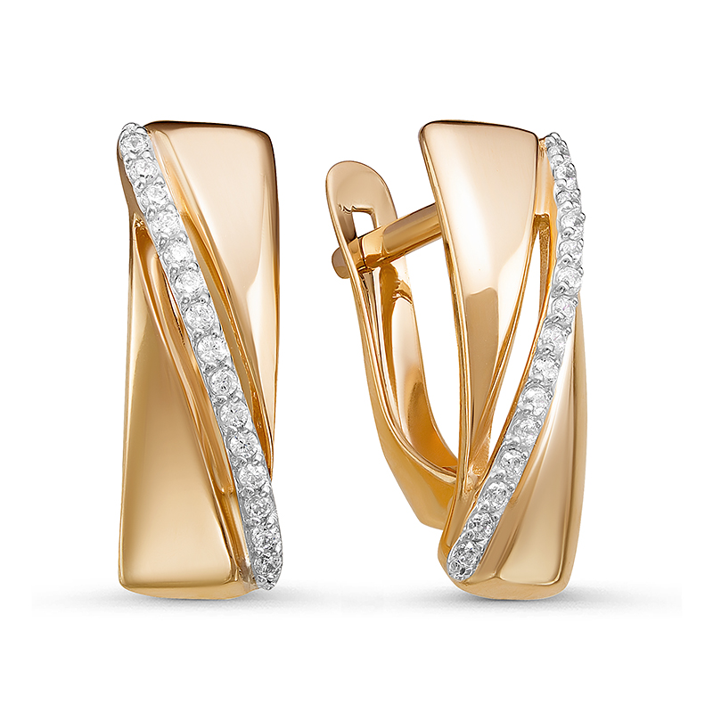 Серьги из золота 585 пробы