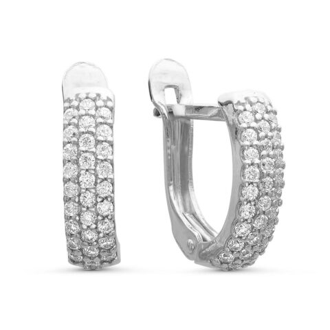 Серьги из серебра 925 пробы