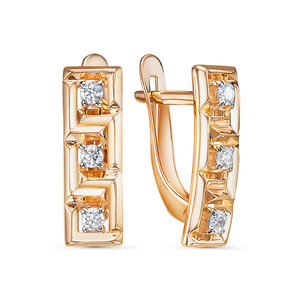 Серьги из золота 585 пробы