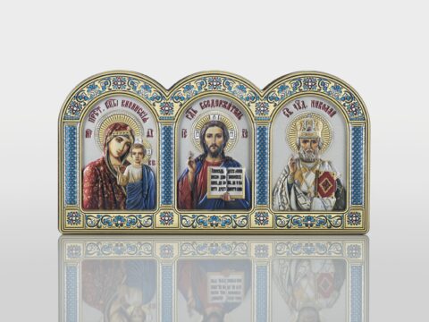 Икона б/в из серебра