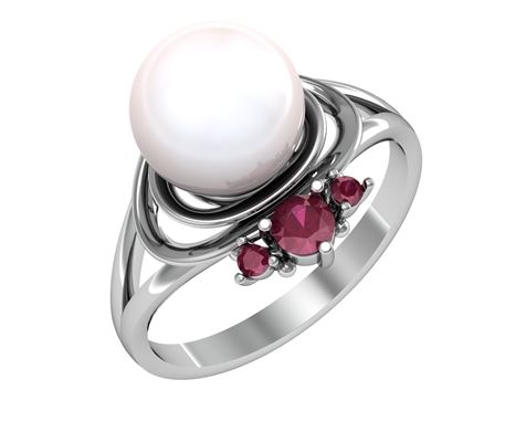 Кольцо из серебра 925 пробы