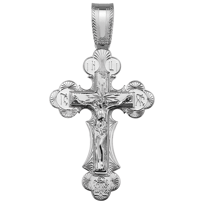 Крест из серебра 925 пробы