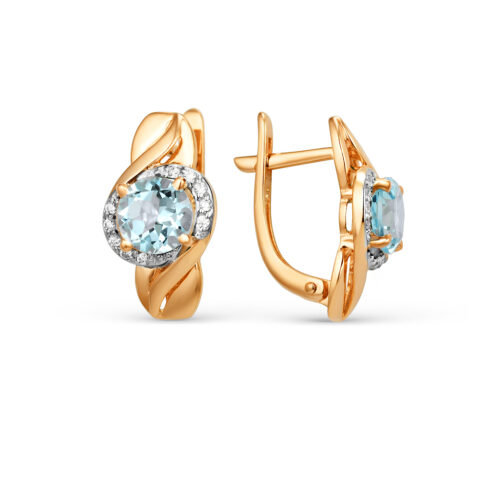 Серьги из золота 585 пробы