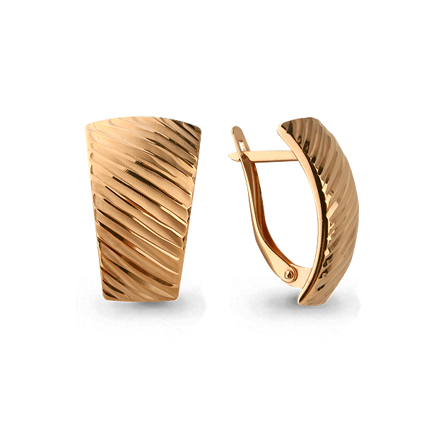 Серьги из золота 585 пробы