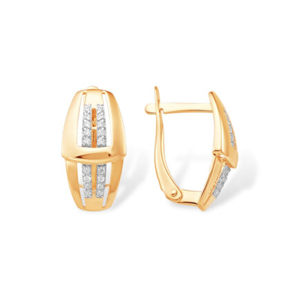 Серьги из золота 585 пробы