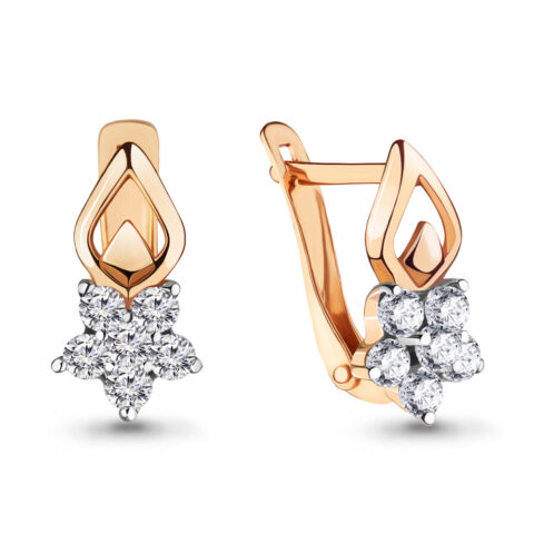 Серьги из золота 585 пробы