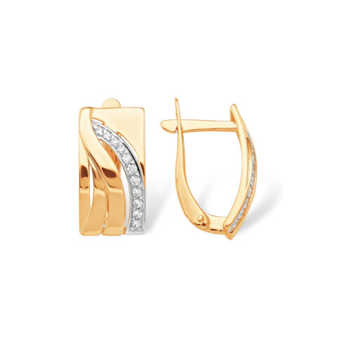 Серьги из золота 585 пробы