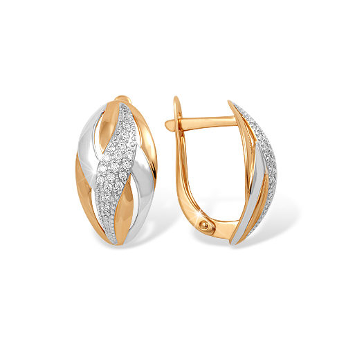 Серьги из золота 585 пробы