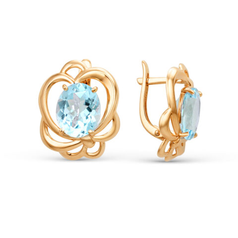 Серьги из золота 585 пробы