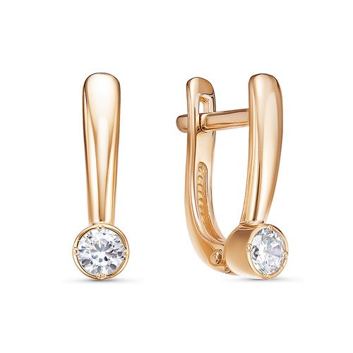Серьги из золота 585 пробы