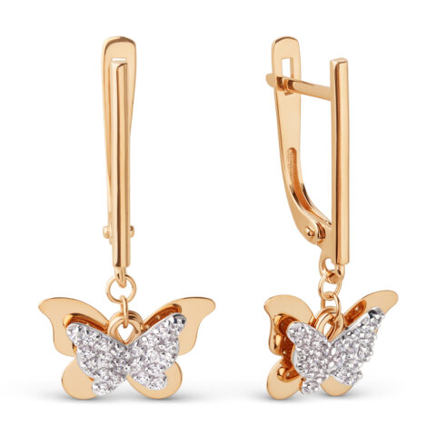 Серьги из золота 585 пробы