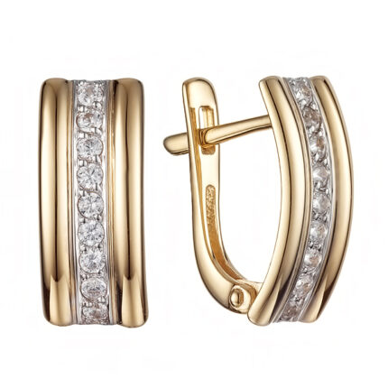 Серьги из золота 585 пробы