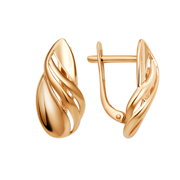 Серьги из золота 585 пробы