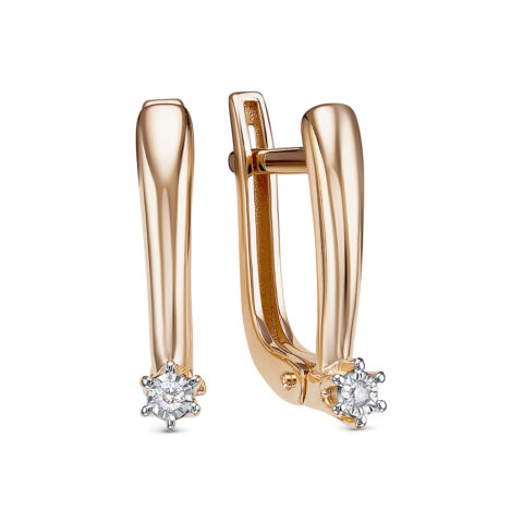 Серьги из золота 585 пробы