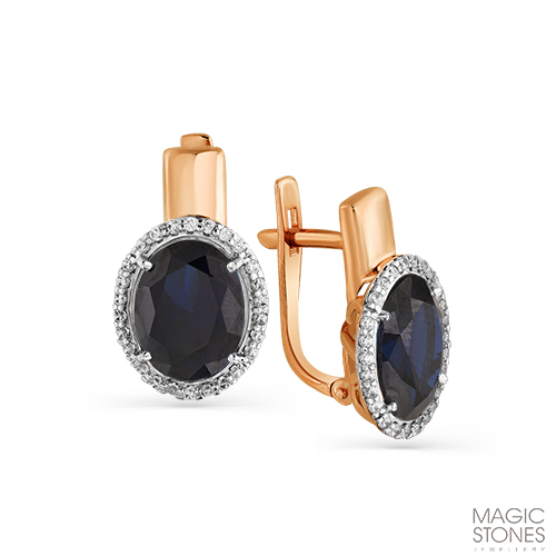 Серьги из золота 585 пробы