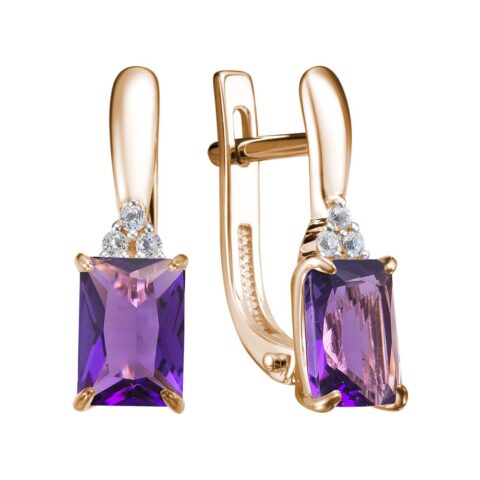 Серьги из золота 585 пробы